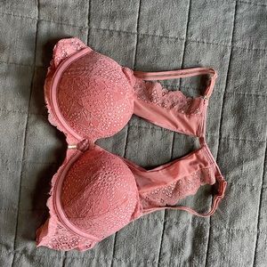 Pink Racerback Bra